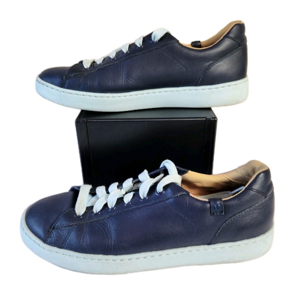 Vionic Womens Mahoney Mable Sneakers Sz 8 Blue Pro Water Resistant Vio-Grip Shoe